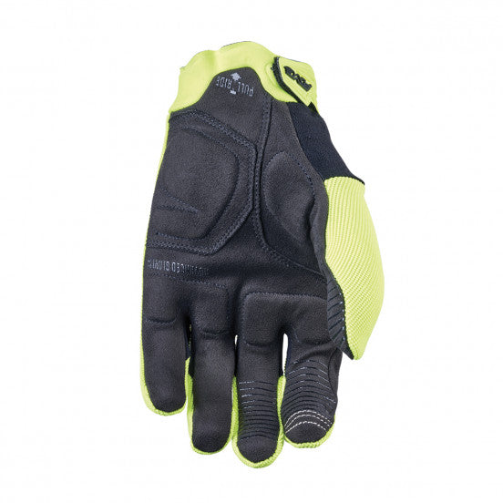 Guantes FIVE XR-TRAIL GEL Split Negro/Amarillo fluorescente