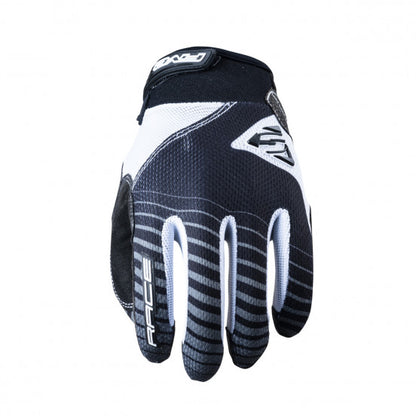 Guantes FIVE BMX RACE Junior Negro/Blanco