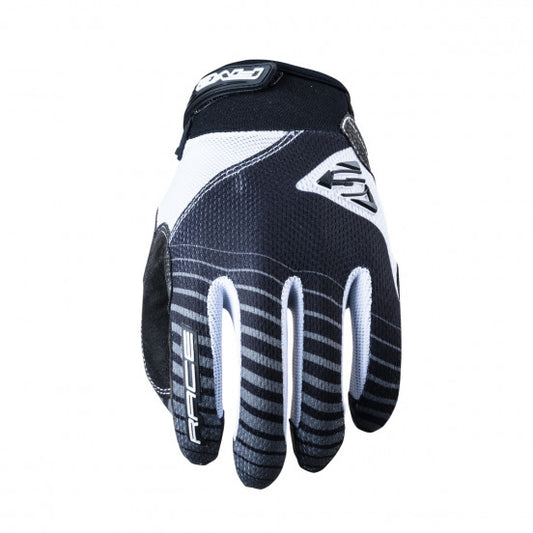 Guantes FIVE BMX RACE Junior Negro/Blanco