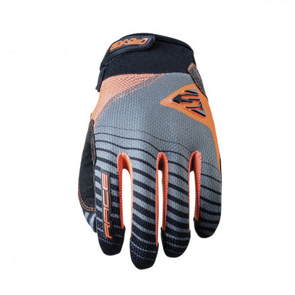 Guantes FIVE BMX RACE Junior Gris/Naranja