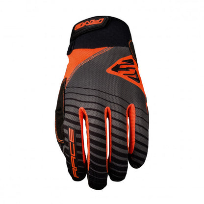 Guantes FIVE BMX RACE Gris/Naranja