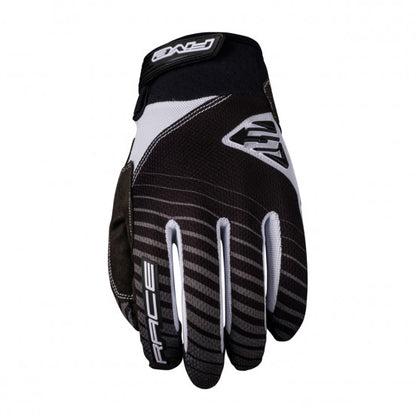 Guantes FIVE BMX RACE Negro/Blanco