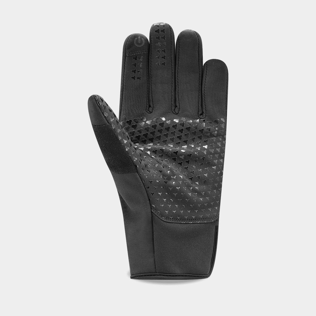 RACER HIVER SOFTSHELL GUANTES IMPERMEABLES Negro