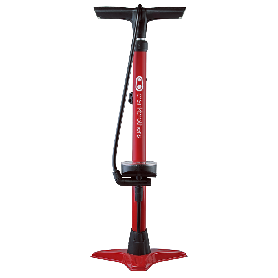 Bomba de pie CRANKBROTHERS GEM roja