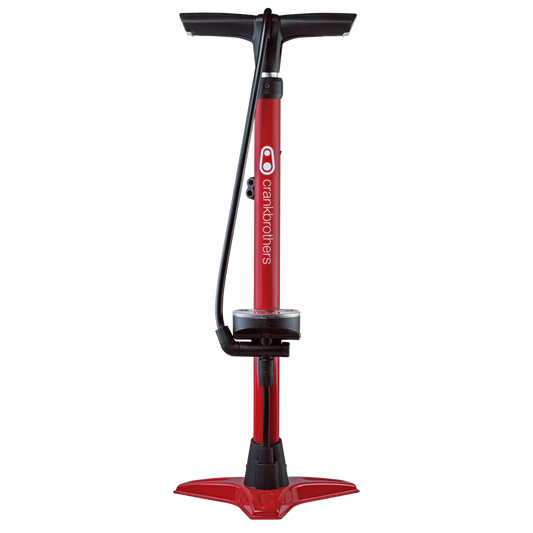 Bomba de pie CRANKBROTHERS GEM roja