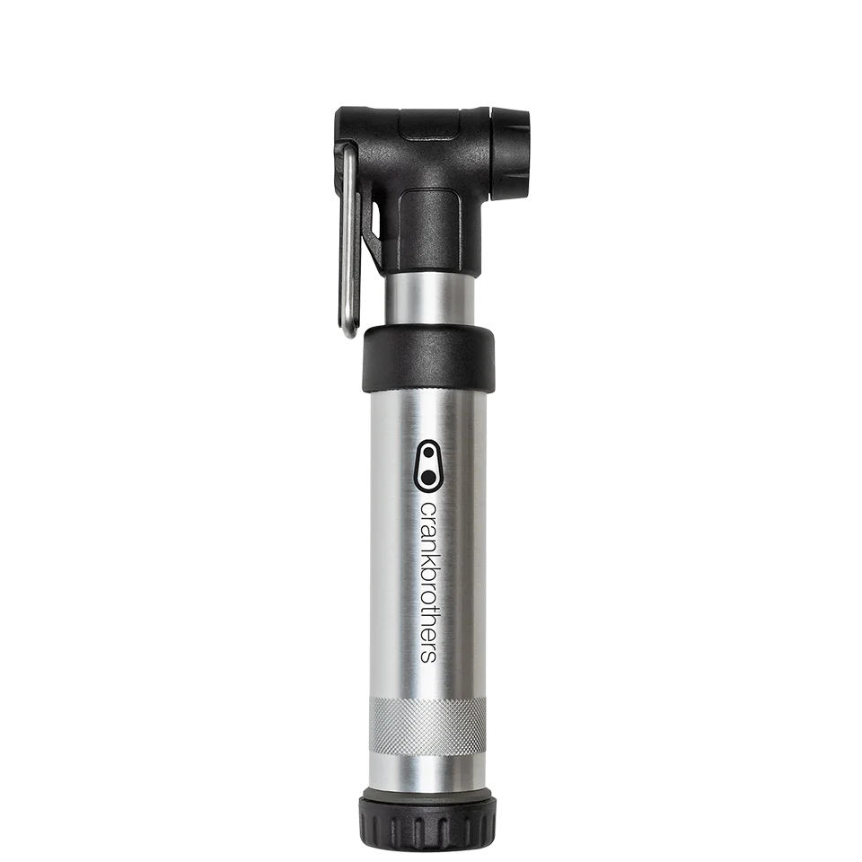 Bomba manual CRANKBROTHERS GEM S plateada