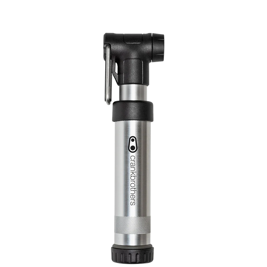 Bomba manual CRANKBROTHERS GEM S plateada