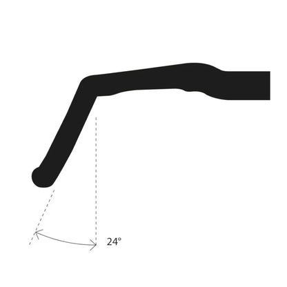 Manillar DEDA GERA ALU 24° POB Finish
