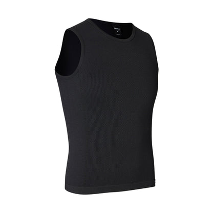 Camiseta interior sin mangas GRIPGRAB PACR PRIMAVERA OTOÑO SIN COSTURAS negra