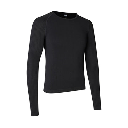 Camiseta interior de manga larga GRIPGRAB PACR PRIMAVERA OTOÑO SIN COSTURAS negra