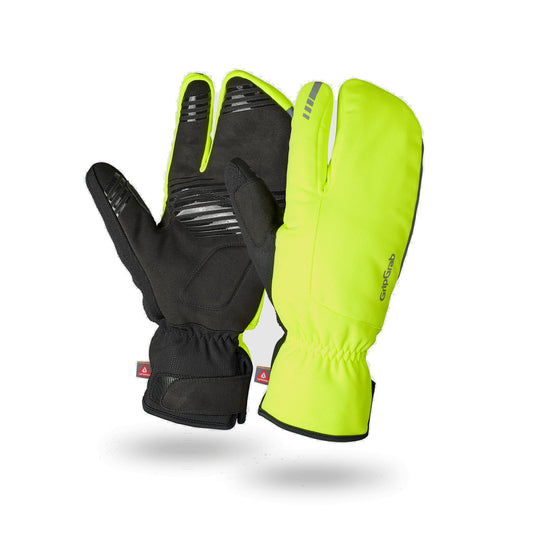 Guantes GRIPGRAB NORDIC 2 WINDPROOF DEEP WINTER LOBSTER amarillos