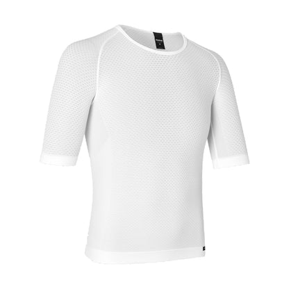 Camiseta interior de manga corta GRIPGRAB PACR SUMMER SEAMLESS blanca