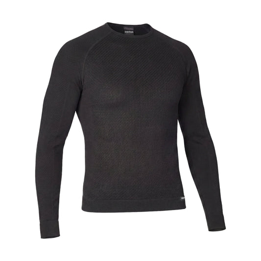 Camiseta interior de manga larga GRIPGRAB PACR WINTER SEAMLESS negra