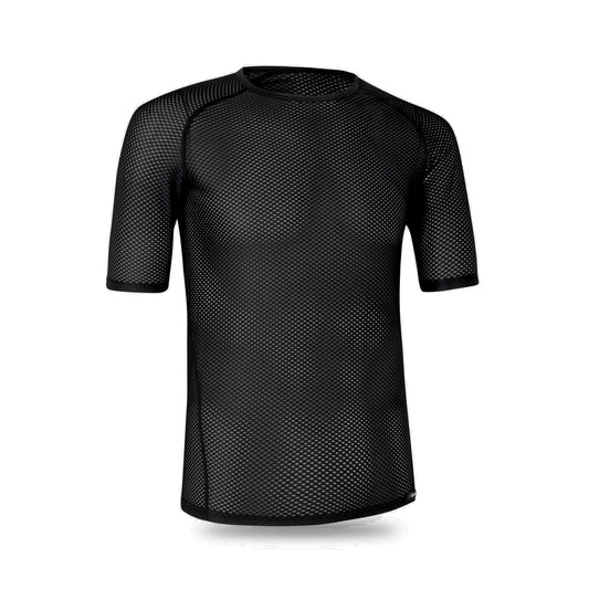 Camiseta interior de manga corta GRIPGRAB ULTRALIGERA DE REJILLA negra