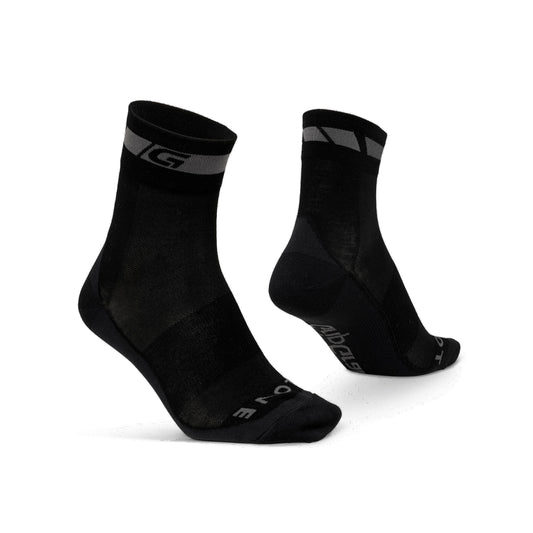 Calcetines GRIPGRAB DE MERINO DE CAÑA NORMAL negros