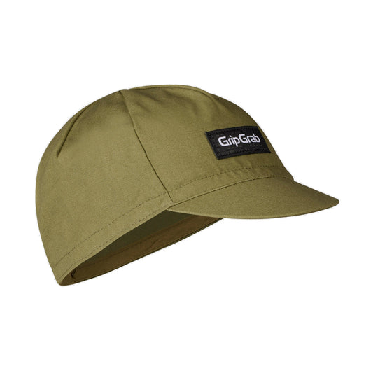 Gorra de ciclismo GRIPGRAB CLASSIC COTTON verde oliva