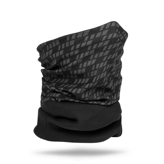Braga de cuello GRIPGRAB multifunción de forro polar térmico negra