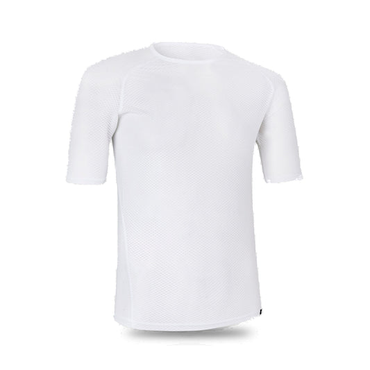 Camiseta interior de manga corta GRIPGRAB MALLA ULTRALIGERA blanca