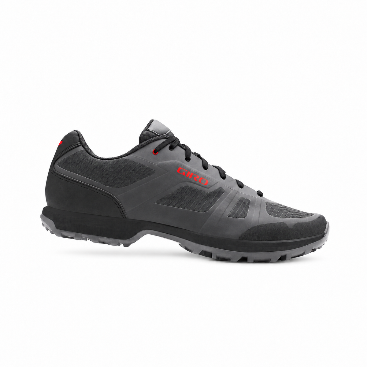 Zapatillas de MTB/gravel GIRO GAUGE para mujer grises/negras — vista lateral exterior
