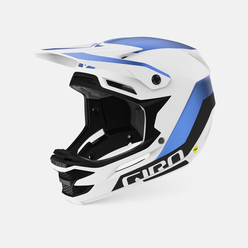 Casco MTB GIRO INSURGENT MIPS Blanco mate/Azul