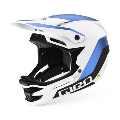 Casco BTT GIRO INSURGENT MIPS SPHERICAL Blanco Mate/Azul