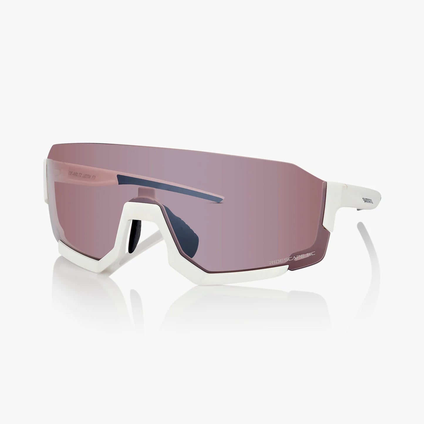 SHIMANO AEROLITE CE-ARLT2 Gafas Blanco Ridescape Lente Alto Contraste