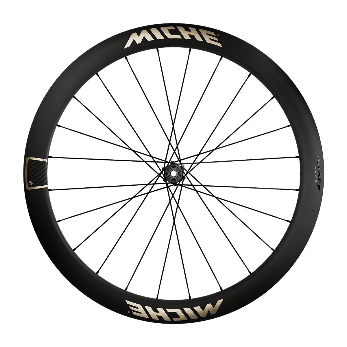 Par de ruedas MICHE GRAFF AERO 48 Tubeless Ready (Center Lock)