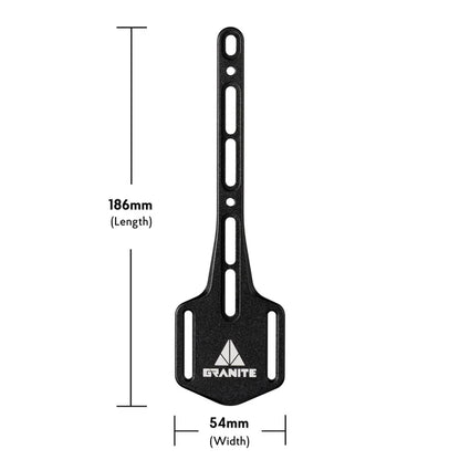 Correa Universal sobre Tornillo con Extensión GRANITE DESIGN PORTALEDGE XE Negro