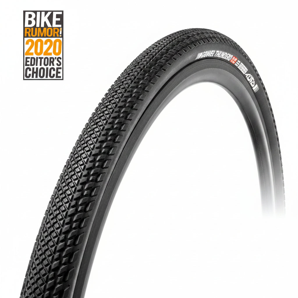 Neumático TUFO GRAVEL THUNDERO 700c Tubeless Ready Negro
