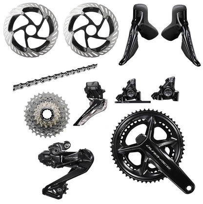 Grupo SHIMANO DURA-ACE DI2 R9270 2x12V Sensor de Potencia