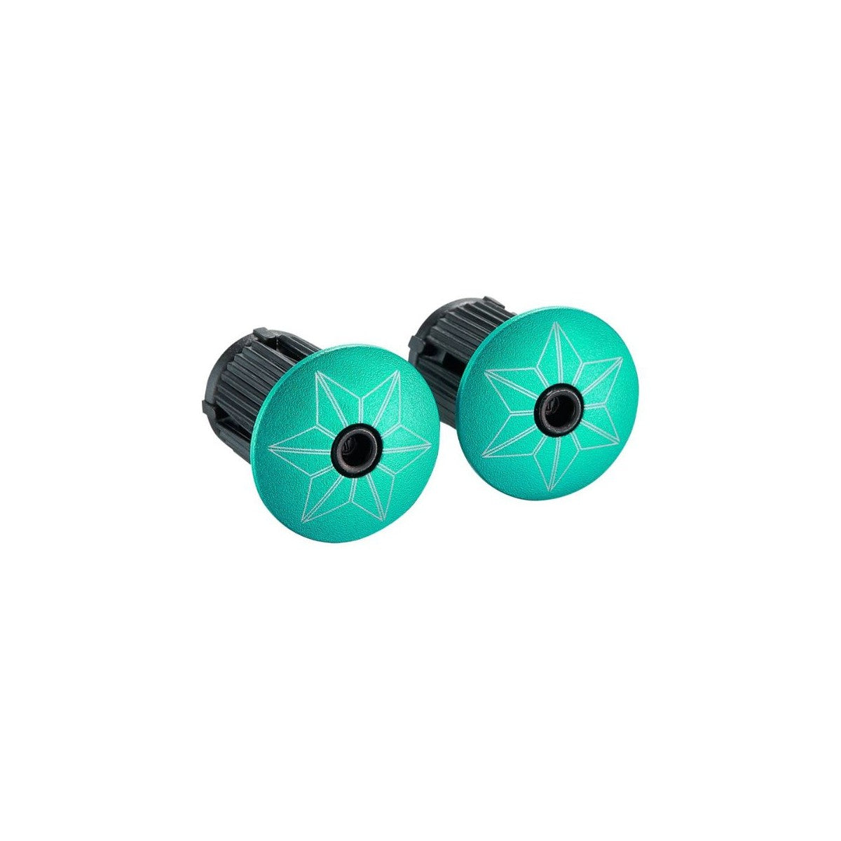 SUPACAZ SUPER STICKY KUSH STAR FADE Cinta de Manillar Negra/Turquesa