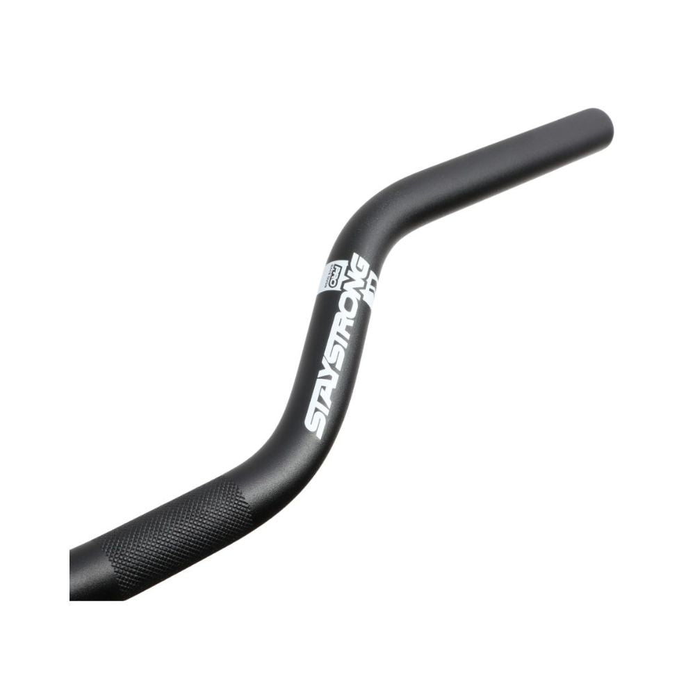 Manillar BMX STAYSTRONG Chevron Exp Alu Black Ø22.2mm