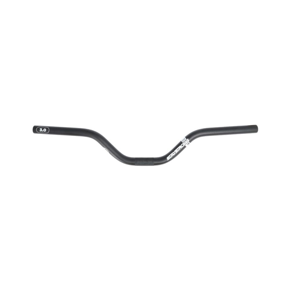 Manillar BMX STAYSTRONG Chevron Exp Alu Black Ø22.2mm