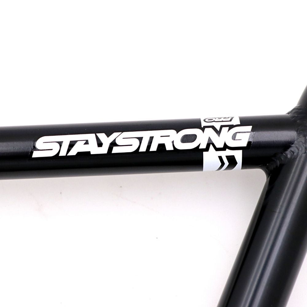 Manillar BMX STAYSTRONG Chevron Race Black Ø22.2mm