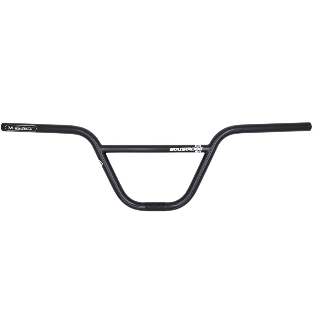 Manillar BMX STAYSTRONG Chevron Straight Race Black Ø22.2mm
