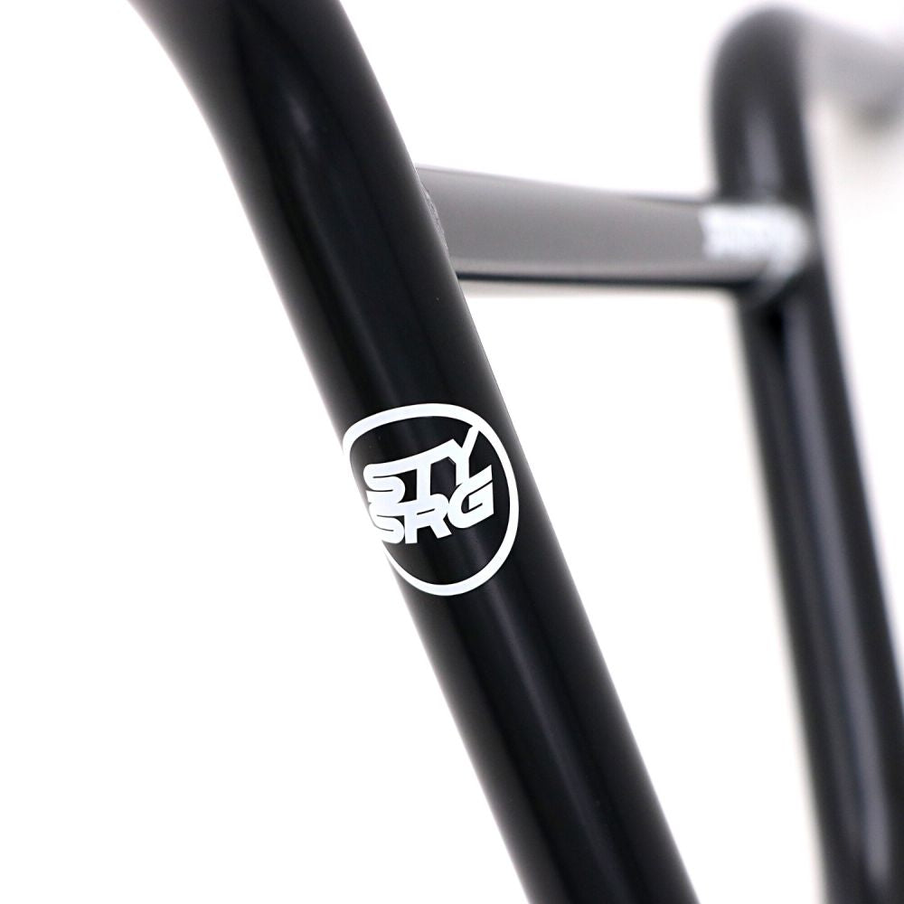 Manillar BMX STAYSTRONG Chevron Straight Race Black Ø22.2mm