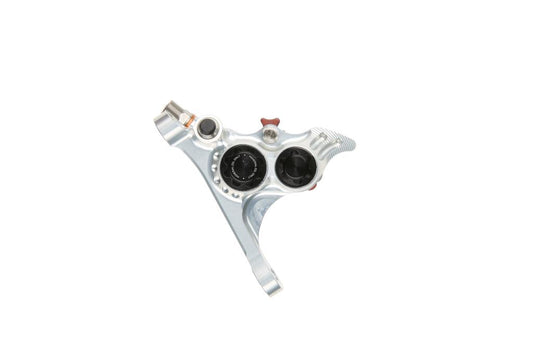 Pinza de Freno Delantera HOPE RX4+ SL FMF (+20) 70mm 4 Pistones Plata Mineral