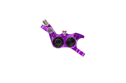 Pinza de Freno HOPE RX4+ SL PM 4 Pistones DOT Púrpura
