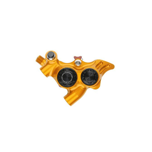 Pinza de Freno HOPE RX4+ SL FM 34mm 4 Pistones DOT Naranja