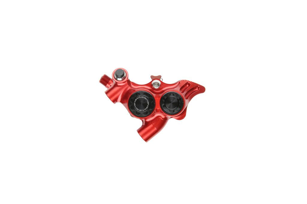 Pinza de Freno HOPE RX4+ SL FM 34mm 4 Pistones DOT Rojo