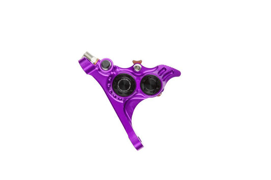 Pinza de Freno Delantera HOPE RX4+ SL FMF (+20) 70mm 4 Pistones DOT Violeta