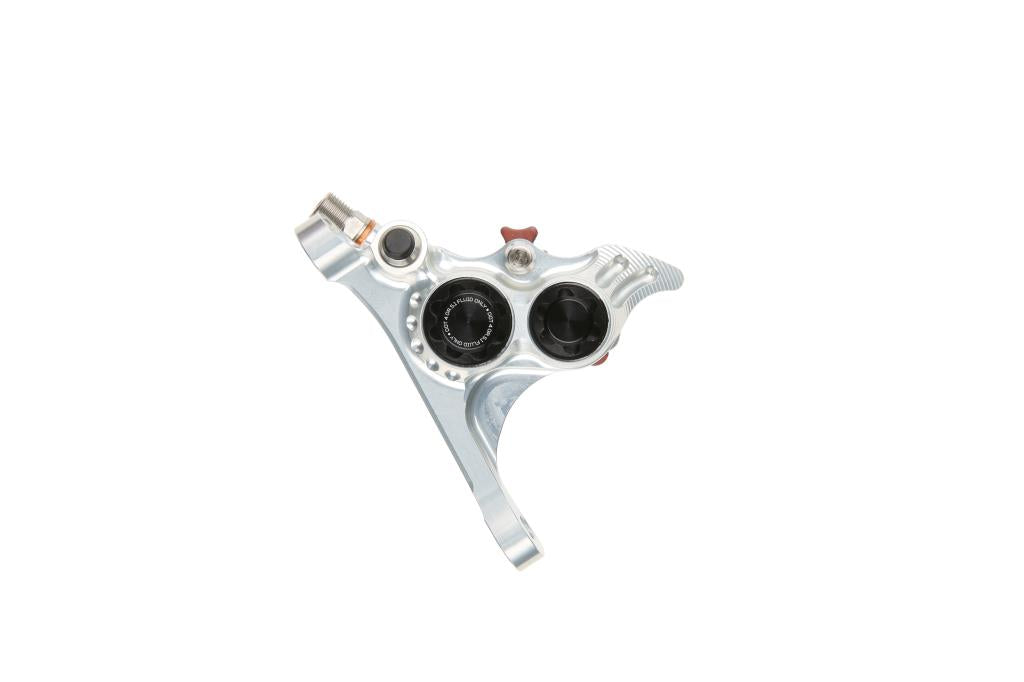 Pinza de Freno Delantera HOPE RX4+ SL FMF (+20) 70mm 4 Pistones DOT Plata