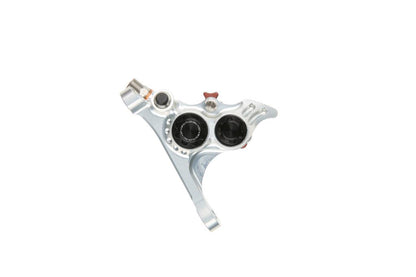 Pinza de Freno Delantera HOPE RX4+ SL FMF (+20) 70mm 4 Pistones DOT Plata