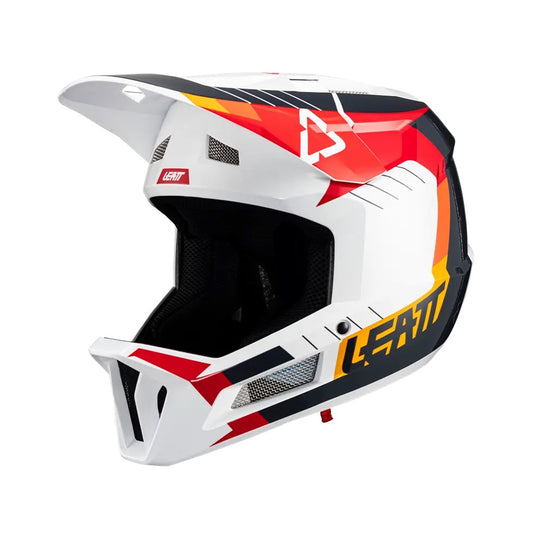 Casco LEATT MTB GRAVITY 2.0 Blanco/Rojo