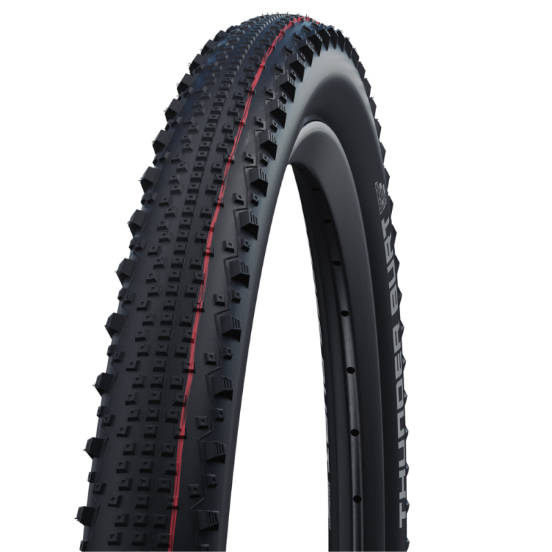 Neumático SCHWALBE THUNDER BURT 27.5x2.10 ADDIX SPEED SUPERGROUND Tubeless Ready Blando Negro