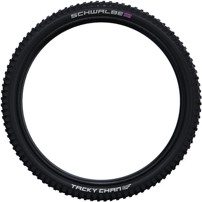 Neumático SCHWALBE TACKY CHAN 29x2.40 ADDIX ULTRASOFT SUPERGRAVITY Tubeless Ready Flexible Negro
