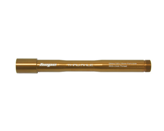 Eje de rueda delantera HOPE para horquillas OHLINS RXF34/RXF36/RXF38 Bronce