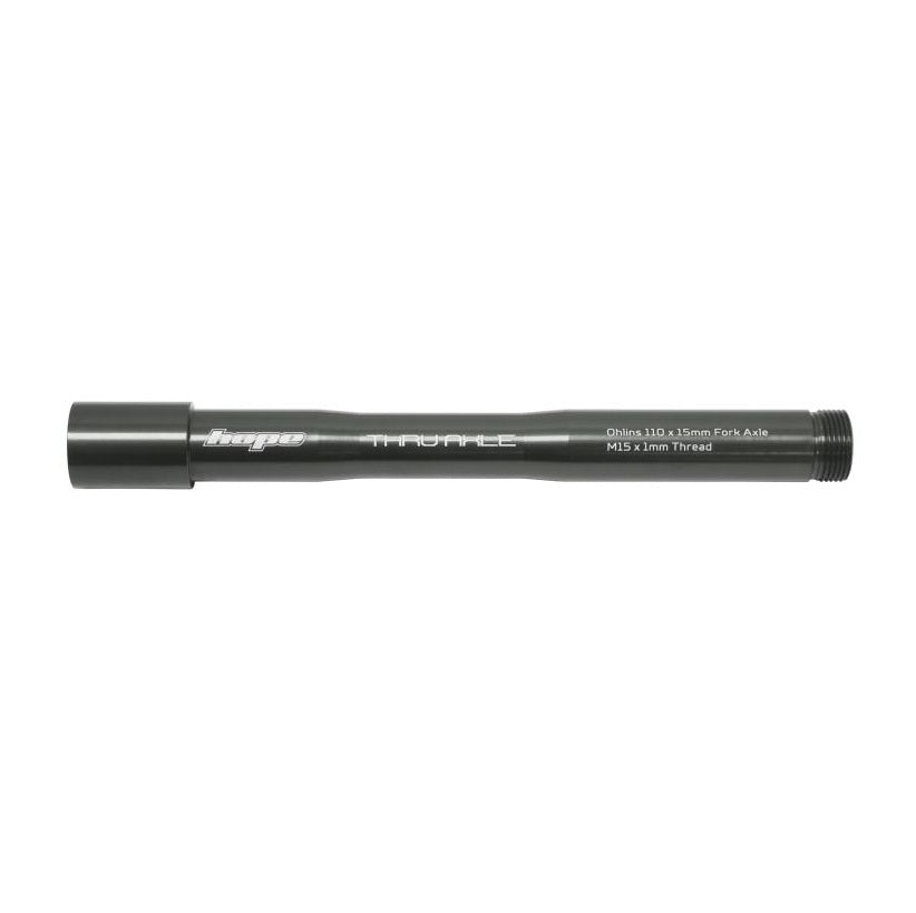 Eje de rueda delantera HOPE para horquilla OHLINS RXF34/RXF36/RXF38 Ahumado