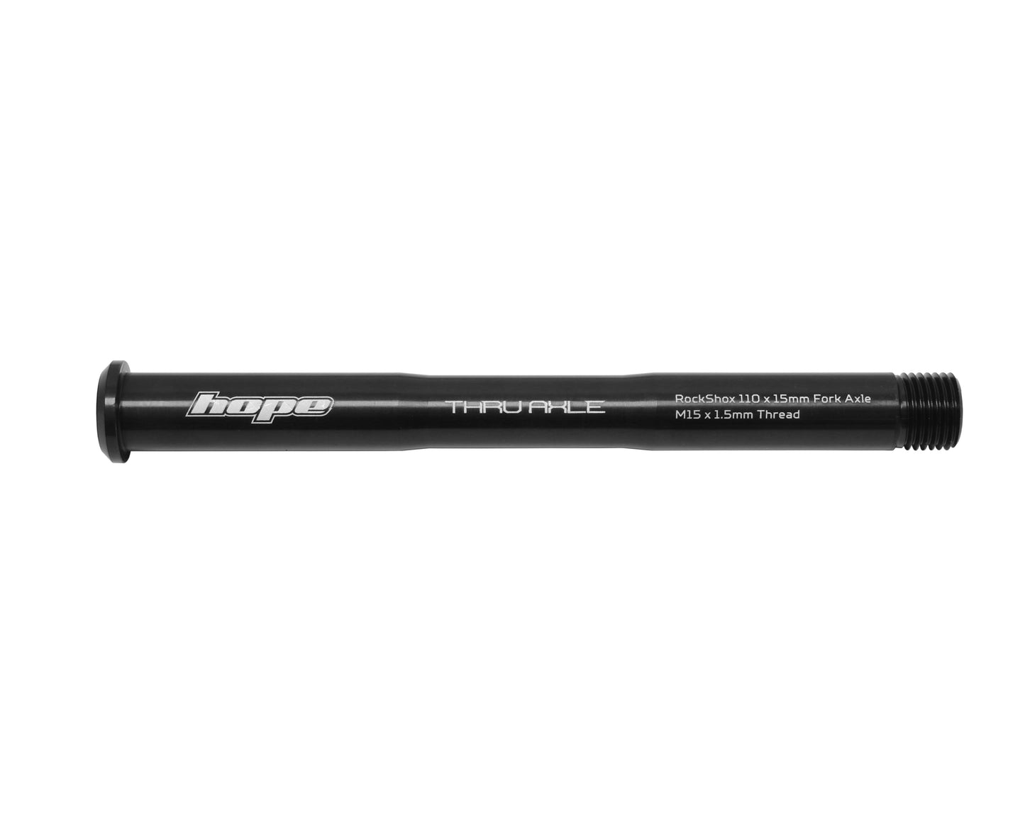 Eje de rueda delantera HOPE para horquilla ROCKSHOX Pike/Lyric/Zeb Negro