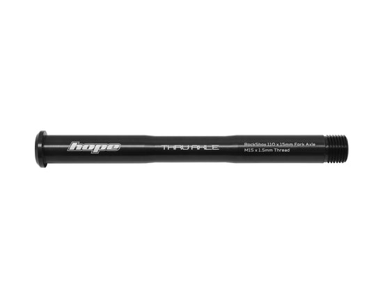 Eje de rueda delantera HOPE para horquilla ROCKSHOX Pike/Lyric/Zeb Negro